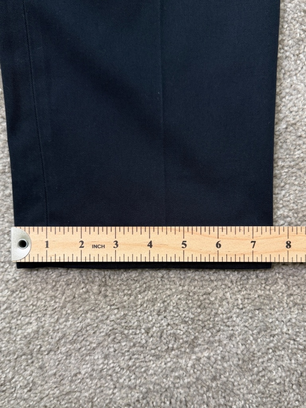 Brooks Brothers Clark Fit Advantage Chino Navy 31x30 - Picture 2 of 9